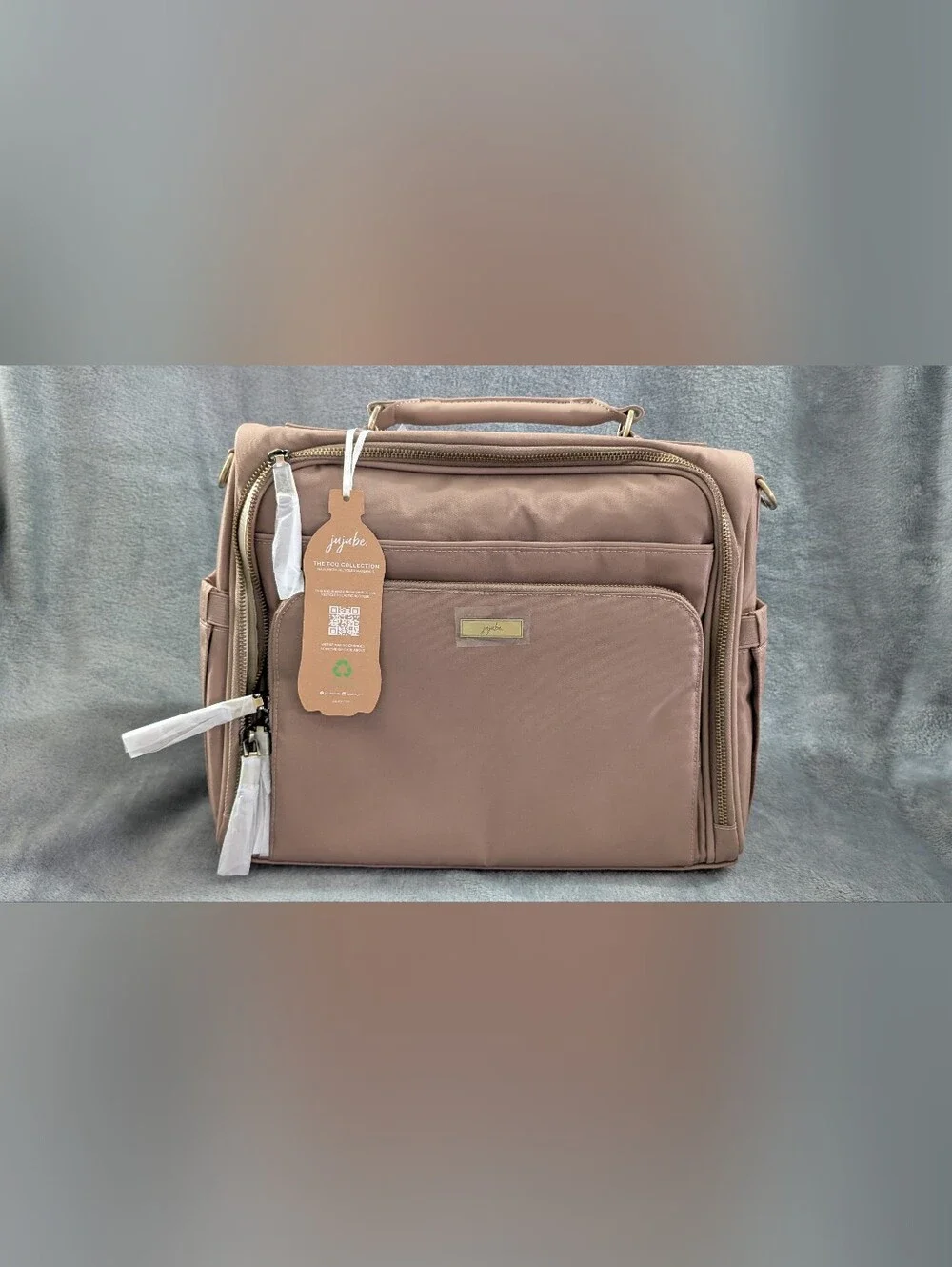 JUJUBE Satchel Diaper Bag - Truffle